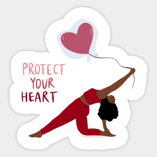 Protect your heart Sticker